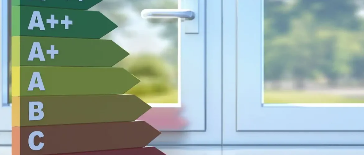 okno i wykres wydajności energetycznej